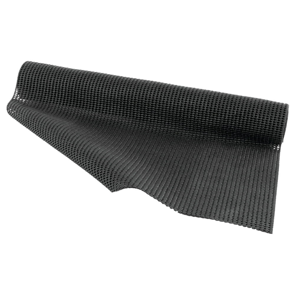 Non-Slip Drawer Liner, 4-Pack Washable Shelf & Cabinet Mat Roll, Charcoal product photo