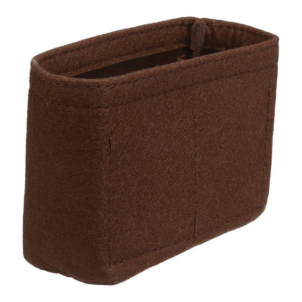 Purse Shaper Insert, 3-Pack Felt Handbag Base Shaper Organizer, Brown product photo