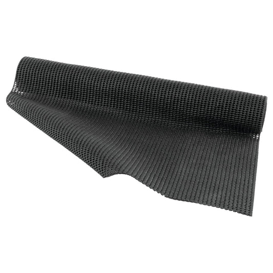 Non-Slip Drawer Liner, 4-Pack Washable Shelf & Cabinet Mat Roll, Charcoal  product photo