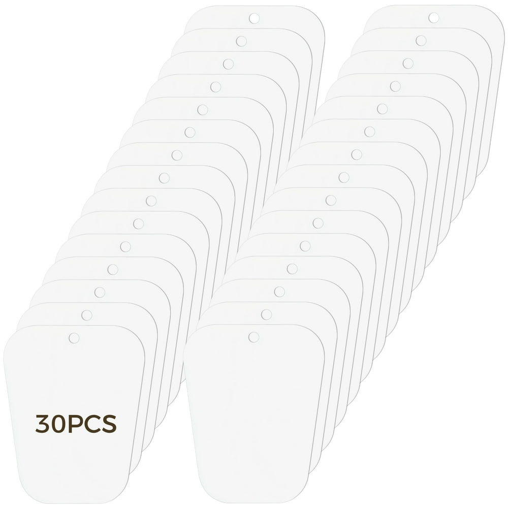 High Heel Shoe Shaper Inserts, 30-Pack White Foam Toe Form Support for Pumps & Booties  product photo