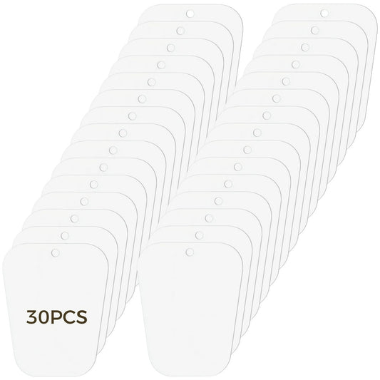 High Heel Shoe Shaper Inserts, 30-Pack White Foam Toe Form Support for Pumps & Booties  product photo