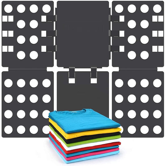 Sweater Folding Board, Flip Laundry Folder T-Shirt Organizer Tool, Black 1-Pack product photo